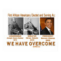 We Have Overcome Historical Obama Poster posters by familytshirtsgifts We Have Overcome Historical Obama Poster posters