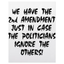 We Have The 2nd Amendment Just In Case Personalized Letterhead