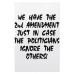 We Have The 2nd Amendment Just In Case Stationery Design