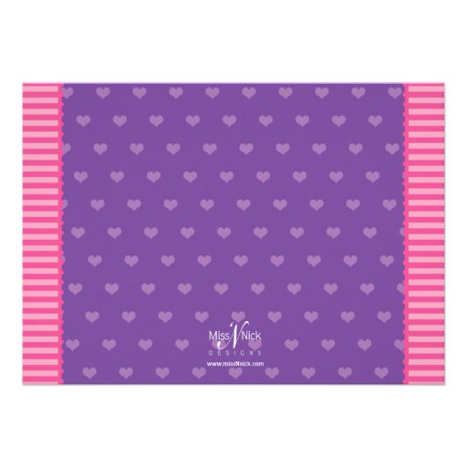 We "Heart" Cupcakes Invitation