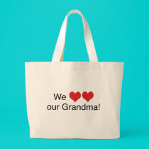 We Heart Grandma bags by Scrappintwins We Heart Grandma bags