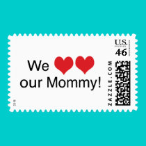 We Heart Mommy postage