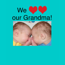 We Heart Our Grandma Photo Shirt