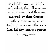 WE HOLD THESE TRUTHS t-shirts by TravisTeel WE HOLD THESE TRUTHS t-shirts