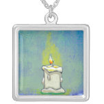 We Light a Candle & Give Thanks inspirational art Jewelry