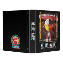 We Live Native™ Collection 3 Ring Binders