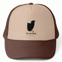 We Love Birds hats by livart We Love Birds hats