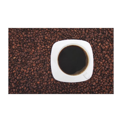 We Love Coffee Stretched Canvas Prints