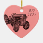We Love Cool Tractors Ornament