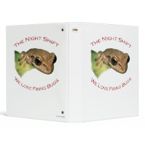 We Love Fixing Bugs 3 Ring Binder