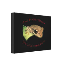 We Love Fixing Bugs Stretched Canvas Prints
