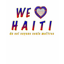 We love Haiti - T-Shirt by kesler We love Haiti - T-Shirt