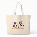 We Love Haiti-Tote Bag