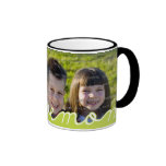 We Love Mom Mother's Day Mugs with Photo | Green