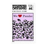 We love Pandas Postage Stamp