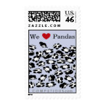 We love Pandas Postage Stamp