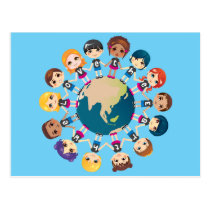 We love the Earth postcards