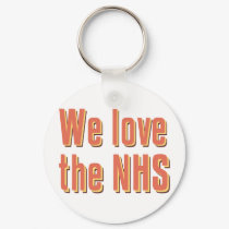 We Love the NHS keychains