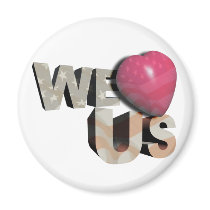 We love US:: on occassion of US independence day magnets