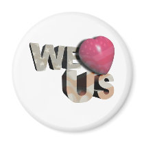 We love US:: on occassion of US independence day magnets
