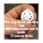We May Throw The Dice - t-shirts
