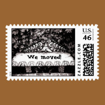 We moved! stamps
