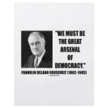 We Must Be The Great Arsenal Of Democracy Flyer Design