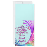 *We must Become the Change*- Gandhi Quote rack cards