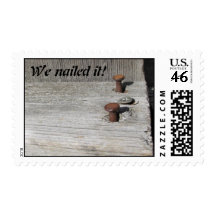 We nailed it postage