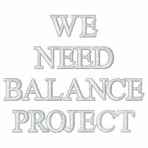 WE NEED BALANCE PROJECT embroidered shirts by Keboyde WE NEED BALANCE PROJECT embroidered shirts