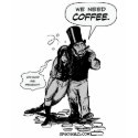 We Need Coffee t-shirts