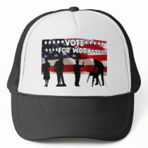 We Need Jobs Mesh Hat