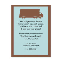 We Outgrew Our House Postcard