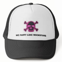 WE PARTY LiiKE ROCKSTARS hats