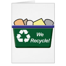 We Recycle! Cards