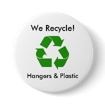 We Recycle!, Hangers & Plastic buttons