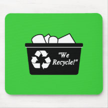 We Recycle Mousepads