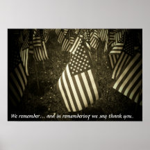 We Remember Posters