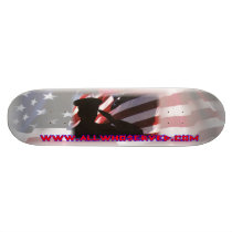 We Salute You Skate Deck