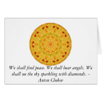 We shall find peace. We shall hear angels......... cards