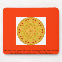 We shall find peace. We shall hear angels......... mousepads by spiritcircle We shall find peace. We shall hear angels......... mousepads