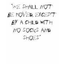 We shall not be moved t-shirts by dreemar We shall not be moved t-shirts