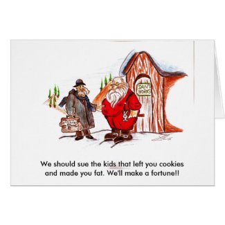 We should sue the kids card