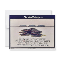 We Stupid Droop invitations
