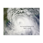 We Survived Hurricane Ike - Postcard