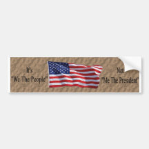We The People2 Bumper Sticker