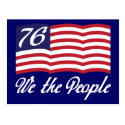 We The People '76 Post Card