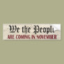 We the People Are Coming in November