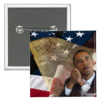 We the People...Barack Obama & the Constitution buttons