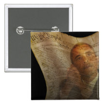 We the People...Barack Obama & the Constitution Pin